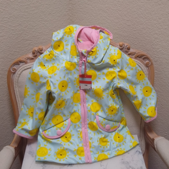 Cat & Jack Other - Cat and Jack Sunshine Rain Coat 12 months